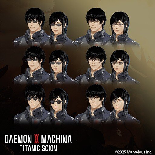 デモンエクスマキナ タイタニックサイオン キャラクターエディットセット2