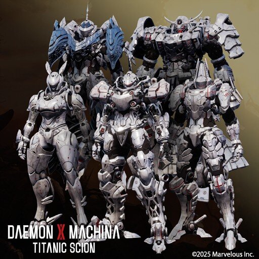 デモンエクスマキナ タイタニックサイオン アーセナル外見変更セット