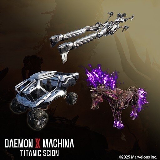 デモンエクスマキナ タイタニックサイオン ビークルセット