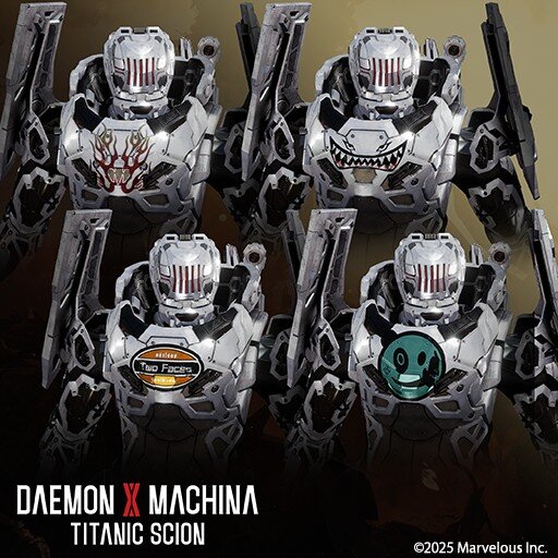 デモンエクスマキナ タイタニックサイオン デカールセット