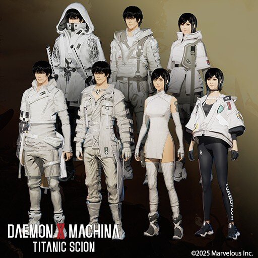 デモンエクスマキナ タイタニックサイオン 解放旅団外見変更セット