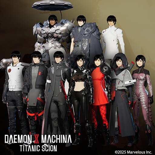 デモンエクスマキナ タイタニックサイオン 統制局外見変更セット